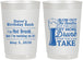 Personalized Birthday 22 oz Frosted Cups - Beer Drunk | 20230