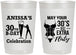 Personalized Birthday 22 oz Frosted Cups - 30th Flirty At Thirty | 20236