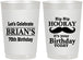 Personalized Birthday 22 oz Frosted Cups - 70th | 20251