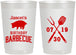 Personalized Birthday 22 oz Frosted Cups - Barbeque Bbq | 20253