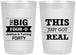 Personalized Birthday 22 oz Frosted Cups - 40th | 20254