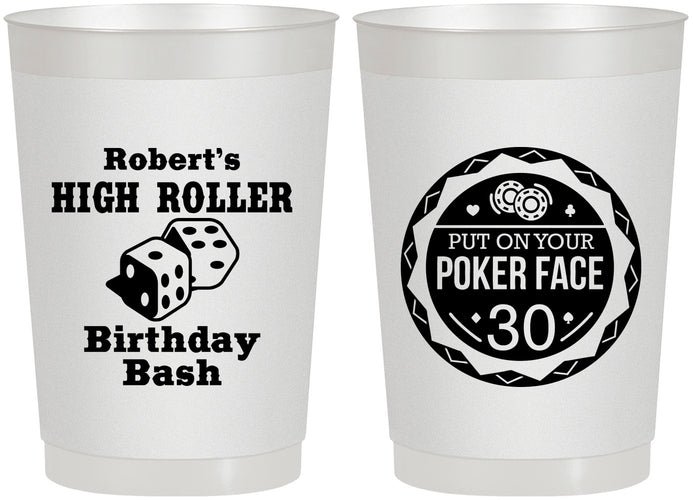Personalized Birthday 22 oz Frosted Cups - 30th Las Vegas | 20262
