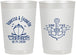Personalized Wedding 22 oz Frosted Cups - Save The Date Cruise | 209