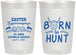 Personalized Easter 22 oz Frosted Cups - Born To Hunt | 210001
