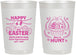 Personalized Easter 22 oz Frosted Cups - Born To Hunt Bunny | 210007