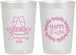 Personalized Easter 22 oz Frosted Cups - Brunch | 210015