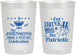 Personalized 4th Of July 22 oz Frosted Cups - Eat Drink Patriotic | 220003