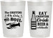 Personalized 4th Of July 22 oz Frosted Cups - Crawfish Boil | 220012
