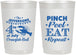 Personalized 4th Of July 22 oz Frosted Cups - Pink Peel Crawfish | 220015