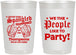 Personalized 4th Of July 22 oz Frosted Cups - We The People | 220030