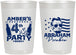 Personalized 4th Of July 22 oz Frosted Cups - Abraham Drinkin | 220037