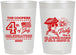 Personalized 4th Of July 22 oz Frosted Cups - Patriot | 220038