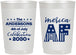 Personalized 4th Of July 22 oz Frosted Cups - Merica Af | 220041
