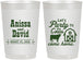 Personalized Wedding 22 oz Frosted Cups - Party Til The Cows Come Home | 222