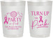 Personalized Awareness 22 oz Frosted Cups - Party In Pink | 230002