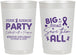 Personalized Awareness 22 oz Frosted Cups - Pink Ribbon | 230004