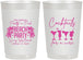 Personalized Awareness 22 oz Frosted Cups - Beach Party | 230007