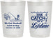 Personalized Wedding 22 oz Frosted Cups - Catch Of A Lifetime | 234