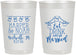 Personalized Wedding 22 oz Frosted Cups - Eat Drink Be Married | 235