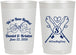 Personalized Wedding 22 oz Frosted Cups - Been Hooked Fishing | 238