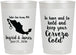 Personalized Wedding 22 oz Frosted Cups - Cerveza Mexico | 240