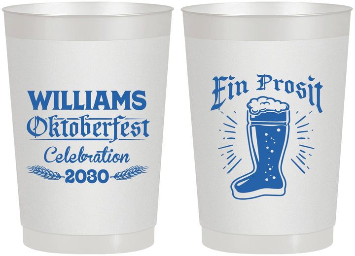Personalized Oktoberfest 22 oz Frosted Cups - Ein Prosit | 240003