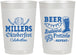 Personalized Oktoberfest 22 oz Frosted Cups - Bratwurst Pretzels | 240007