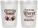 Personalized Oktoberfest 22 oz Frosted Cups - Wurst Behavior | 240010