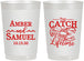 Personalized Wedding 22 oz Frosted Cups - Catch Of A Lifetime Lobster | 245