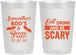 Personalized Halloween 22 oz Frosted Cups - Boo Booze Scary | 250000