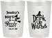Personalized Halloween 22 oz Frosted Cups - Drink Up Witches | 250001