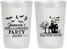Personalized Halloween 22 oz Frosted Cups - Haunted House | 250006