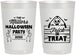 Personalized Halloween 22 oz Frosted Cups - Trick Or Treat | 250010
