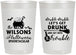 Personalized Halloween 22 oz Frosted Cups - Witch | 250011