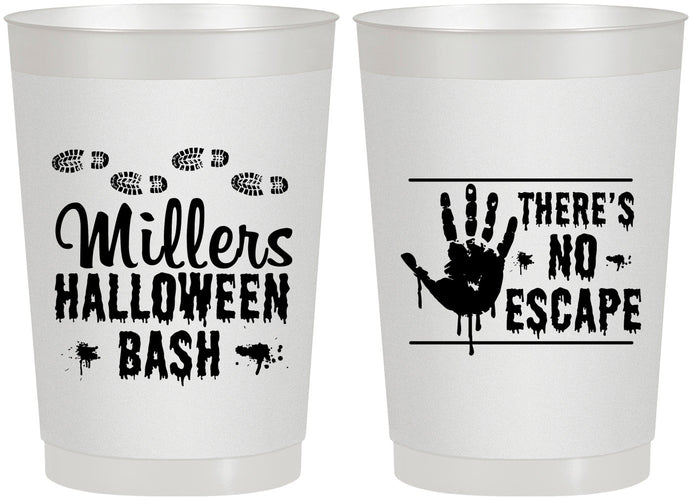 Personalized Halloween 22 oz Frosted Cups - Zombie | 250025