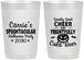 Personalized Halloween 22 oz Frosted Cups - Pumpkin | 250035
