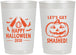 Personalized Halloween 22 oz Frosted Cups - Lets Get Smashed | 250036