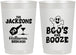 Personalized Halloween 22 oz Frosted Cups - Boos And Booze | 250047
