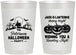 Personalized Halloween 22 oz Frosted Cups - Jack O Lantern | 250053