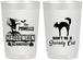 Personalized Halloween 22 oz Frosted Cups - Scaredy Cat | 250055