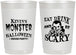 Personalized Halloween 22 oz Frosted Cups - Eat Drink Be Scary | 250063