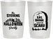 Personalized Halloween 22 oz Frosted Cups - Eat Drink Be Scary | 250074