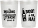 Personalized Halloween 22 oz Frosted Cups - Boo Skeleton | 250078