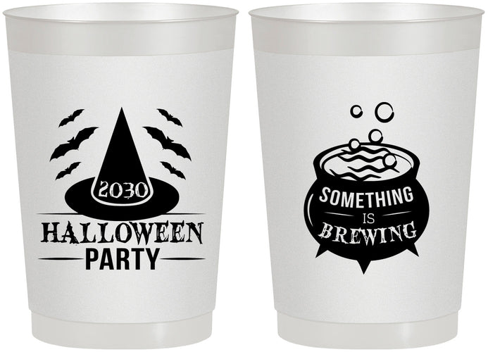 Personalized Halloween 22 oz Frosted Cups - Witch | 250085