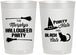 Personalized Halloween 22 oz Frosted Cups - Black Cats | 250087