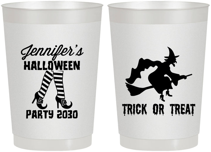 Personalized Halloween 22 oz Frosted Cups - Trick Or Treat | 250089