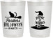 Personalized Halloween 22 oz Frosted Cups - Drink Up Witches | 250094