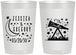 Personalized Wedding 22 oz Frosted Cups - Telescope | 255