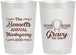 Personalized Thanksgiving 22 oz Frosted Cups - Turkey Gravy | 260015