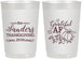 Personalized Thanksgiving 22 oz Frosted Cups - Grateful Af | 260017